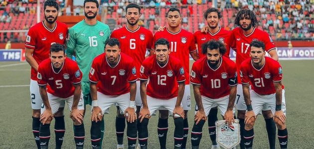 منتخب مصر يؤدي مرانه استعداداً لمواجهة كاب فيردي في كأس أمم أفريقيا