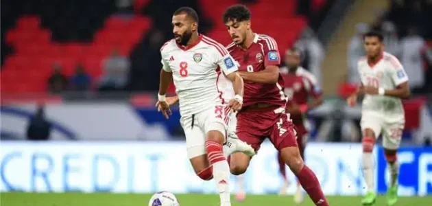 موعد مباراة الإمارات أمام قطر اليوم في تصفيات كأس العالم 2026 والقنوات الناقلة